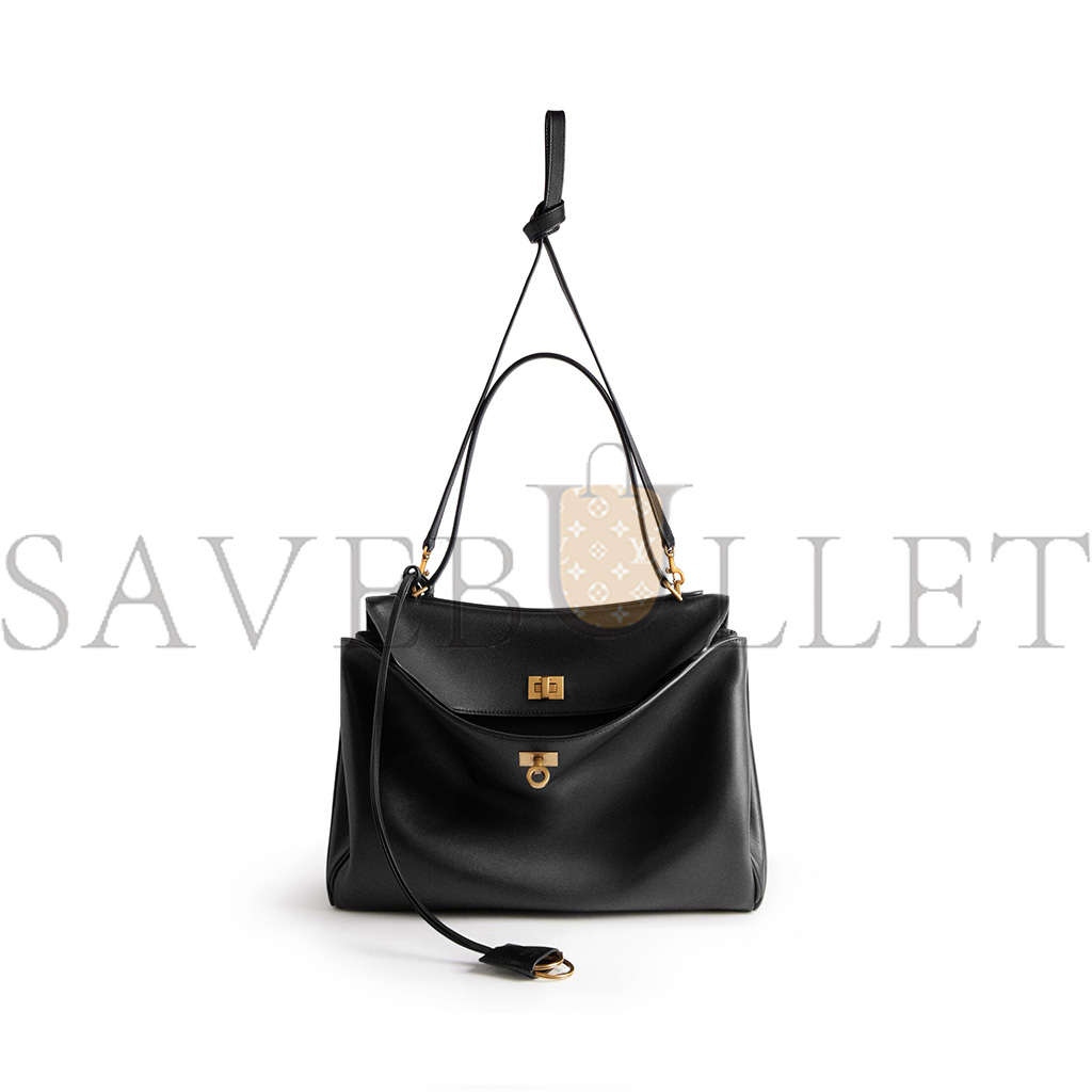 BALENCIAGA RODEO MEDIUM TOTE GOLD HARDWARE (35*23.3*10.9cm)